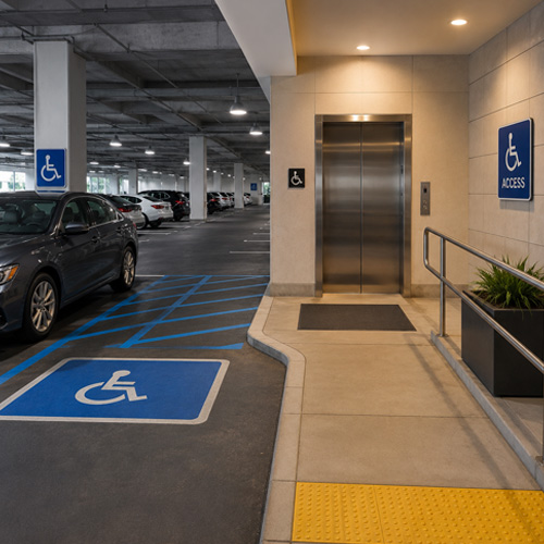 Accessible arrival